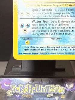 Pokemon Card Vaporeon 12/64 Holo Rare Jungle Set WOTC Near Mint - Image 5