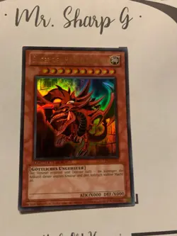 SLIFER DER HIMMELSDRACHE - L.A. YGLD-DEG01 DEUTSCH Yu-Gi-Oh! CARD ULTRA RARE - Image 2