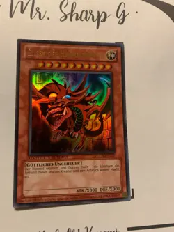 SLIFER DER HIMMELSDRACHE - L.A. YGLD-DEG01 DEUTSCH Yu-Gi-Oh! CARD ULTRA RARE - Image 3