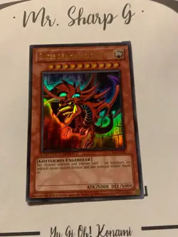 SLIFER DER HIMMELSDRACHE - L.A. YGLD-DEG01 DEUTSCH Yu-Gi-Oh! CARD ULTRA RARE - Image 5