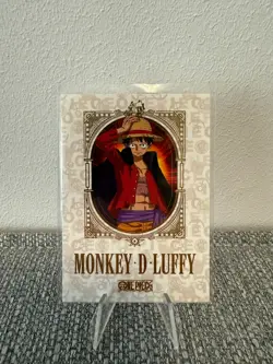 Monkey.D.Luffy One Piece Panini Treasure Box Card Collection Character Card - Image 1