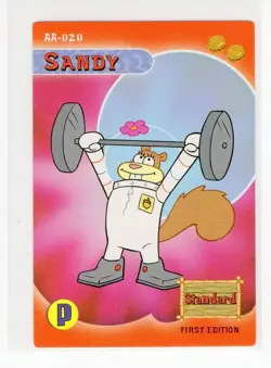 Sandy AA-020 Aquatic Amigos SpongeBob SquarePants Card (LB2) - Image 1
