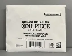 One Piece Card Game Wings Of The Captain Pre-Release Kit Vol. 6 SEALED English - Image 1