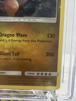 Pokemon Card TCG - Dragonite 96/149 Cosmos Holo Exclusive Sun & Moon CGC Mint 9 - Image 4