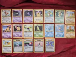 LP - 1999 Base Set - 19 Cards - Pokemon TCG - Image 1