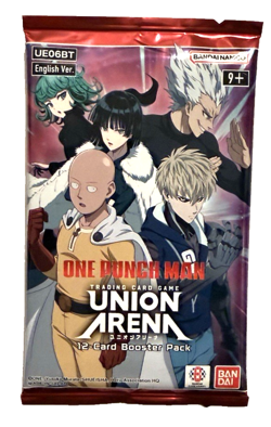 ONE PUNCH MAN Union Arena Trading Card Game, LOT OF 10, New Sealed Booster Packs - Image 2