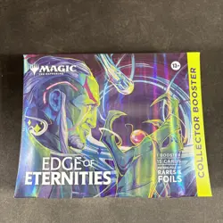EDGE OF ETERNITIES MAGIC THE GATHERING MTG COLLECTOR BOOSTER 15 CARDS RARE FOIL - Image 1