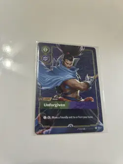 Riftbound Yasuo Unforgiven Metal Card Houston Prize Wall Exclusive 1 of 35 - Image 2