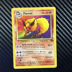 Flareon 19/64 Pokemon TCG Pokemon Card (MYREF#4) - Image 1