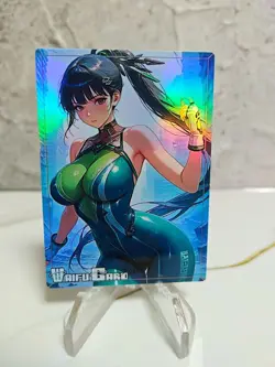 Eve Stellar Blade Trading Card Waifu Goddess Story Anime Girl holo Karte Manga - Image 1