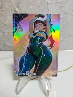 Eve Stellar Blade Trading Card Waifu Goddess Story Anime Girl holo Karte Manga - Image 1