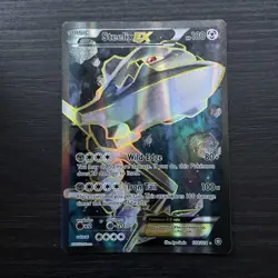 Pokemon TCG Steelix EX Steam Siege Holo Full Art Rare Card 108/114 - Image 3