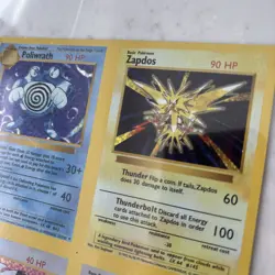 Pokemon Base Set 4 Card Uncut Sheet (See Description Prior To Bidding) - Image 3