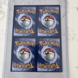 Pokemon Base Set 4 Card Uncut Sheet (See Description Prior To Bidding) - Image 4
