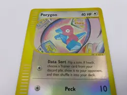Pokemon Card - Reverse-Holo Porygon 103b/147 Aquapolis *HP* e-Card Common - Image 3