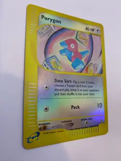 Pokemon Card - Reverse-Holo Porygon 103b/147 Aquapolis *HP* e-Card Common - Image 4