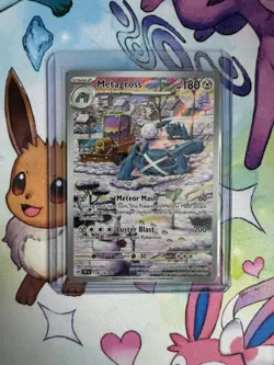 Pokemon TCG Metagross 178/162 Illustration Rare Temporal Forces Card - Image 1