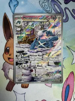 Pokemon TCG Metagross 178/162 Illustration Rare Temporal Forces Card - Image 3