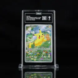 TAG 9 Pokemon TCG Scarlet & Violet Pikachu Black Star Promo Card 088 - Image 1