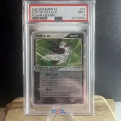 Graded Pokemon Card - Shiftry EX Holo 97/108 - PSA Mint 9 - EX Power Keepers - Image 1