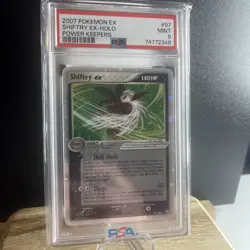 Graded Pokemon Card - Shiftry EX Holo 97/108 - PSA Mint 9 - EX Power Keepers - Image 3