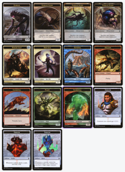 BFZ Battle for Zendikar Tokens 10x Lots - MTG Magic: The Gathering - Image 1