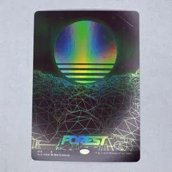 SLD Forest (419) Secret Lair Drop Foil MTG NM - Image 1