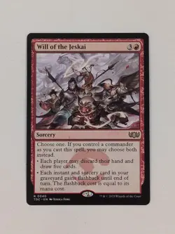 Will of the Jeskai MTG Rare Magic: The Gathering Tarkir: Dragonstorm Commander - Image 1
