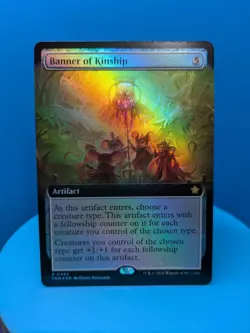 Banner of Kinship (Extended Art) Foundations Foil - Image 1