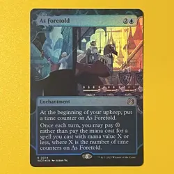 As Foretold | Foil | R | 14 | Wilds of Eldraine: Enchanting Tales | MTG - Image 1