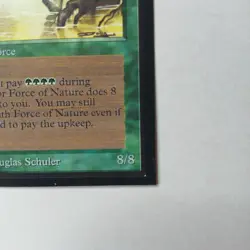 Force of Nature x (1) MTG - Collectors' Edition (CE) - EX/NM - Image 4