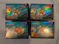 Magic The Gathering Final Fantasy Chocobo Bundle of 4 SEALED!! - Image 2