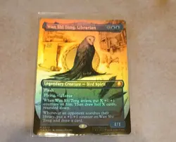 Wan Shi Tong Librarian Borderless FOIL Avatar Pack Fresh MTG MINT - Image 1