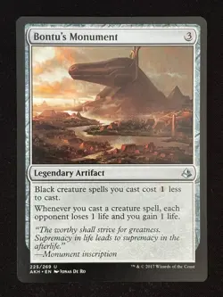 1x MTG Bontu's Monument - Amonkhet (AKH) #225 - Magic the Gathering - Image 3