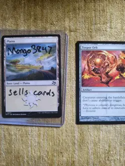 MTG Magic the Gathering Torpor Orb (162/181) New Phyrexia NM - Image 3
