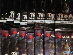 Magic the Gathering Tarkir: Dragonstorm Play Booster Pack Lot Of 18 - Image 1