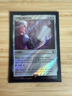 Magic the Gathering: White Auracite (Surge Foil) Final Fantasy Surge Foil NM - Image 1