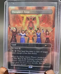 Thespian's Stage Avatar: The Last Airbender Secret Lair MTG Regular Near Mint - Image 3