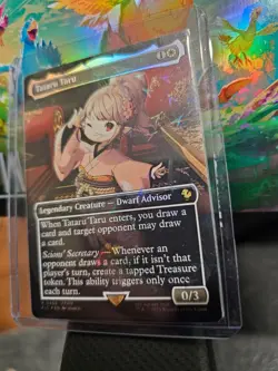 Tataru Taru (Borderless) (Chocobo Track Foil) Commander: Final Fantasy Foil - Image 1