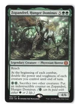 Zopandrel, Hunger Dominus #195 Phyrexia: All Will Be One NM - Image 1