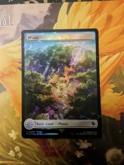 Final Fantasy Plains (Chocobo Track Foil) MTG NM - Image 1