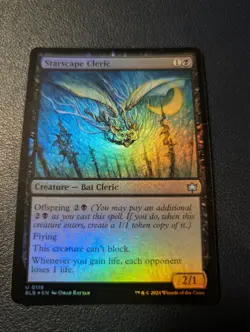 Starscape Cleric Bloomburrow Foil Magic the Gathering - Image 1