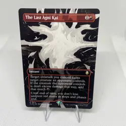 MTG - The Last Agni Kai (Borderless) - Avatar: The Last Airbender NM/M Condition - Image 1