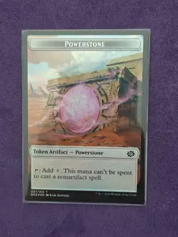 MTG Magic Transformers Commander FOIL Laserbeak / Powerstone Token - Image 3