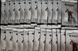 Magic the Gathering Final Fantasy Play Booster Pack Lot Of 26 - Image 1