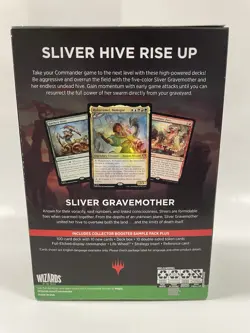 Sliver Swarm New Sealed Commander Deck Commander Masters MTG Magic the Gathering - Image 2