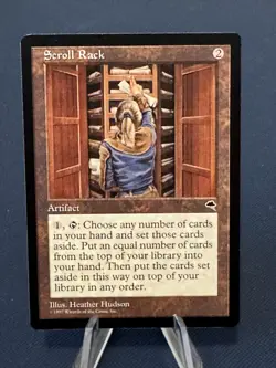 MTG - Magic The Gathering - Scroll Rack - Tempest - LP/EX! - Image 1