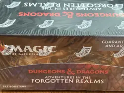 MTG - Dungeons & Dragons Adventures In The Forgotten Realms Set Booster Box 630509982875 - Image 1
