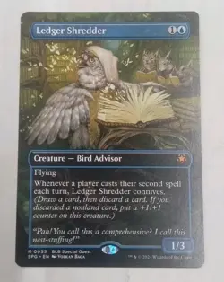 Mtg Magic The Gathering Ledger Shredder Borderless Special Guest #55 NM - Image 1