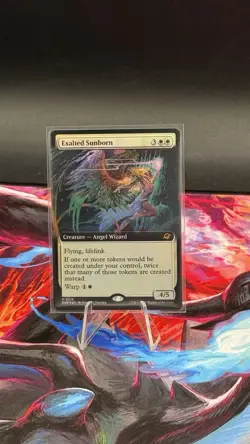 Near Mint x 1 Exalted Sunborn - Foil - Extended Art Edge of Eternities Variants - Image 2